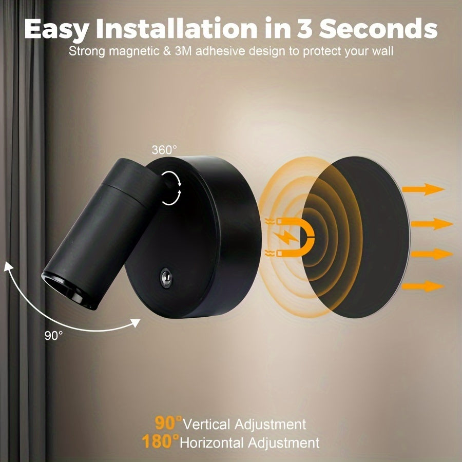 Rechargeable LED Accent Spotlight – Dimmable & Wireless 10