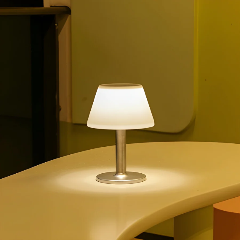 Solar Outdoor Table Lamp – Weatherproof Cordless Warm LED 5