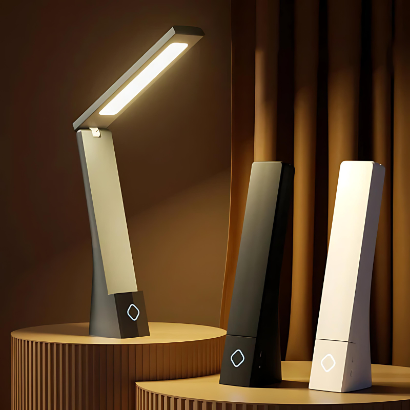 Foldable LED Desk Lamp – Dimmable Aluminium Touch Lamp 35 cm 1