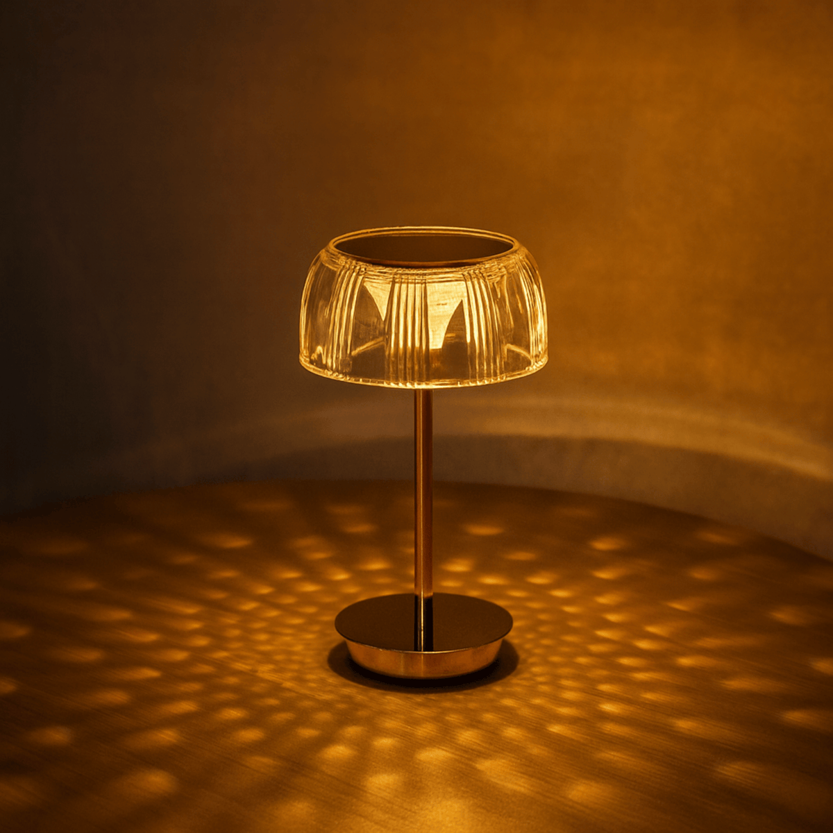 Rechargeable Acrylic Table Lamp – Touch Dimmer, 3 Modes 3