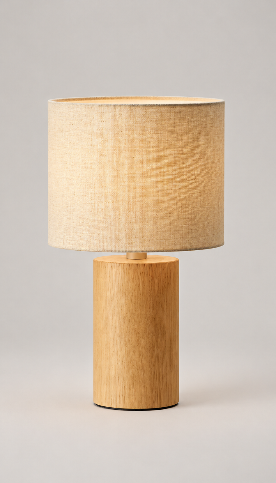 Honey Linen Shade Bedside Lamp