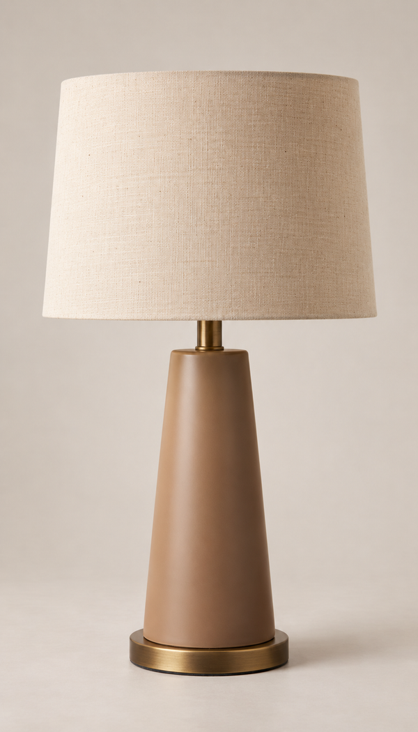 Linen Shade Table Lamp