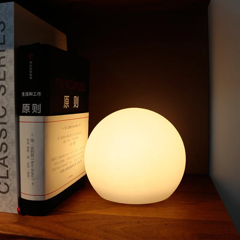 Rechargeable LED Ball Lamp – 16 Colours with Remote Control 1
