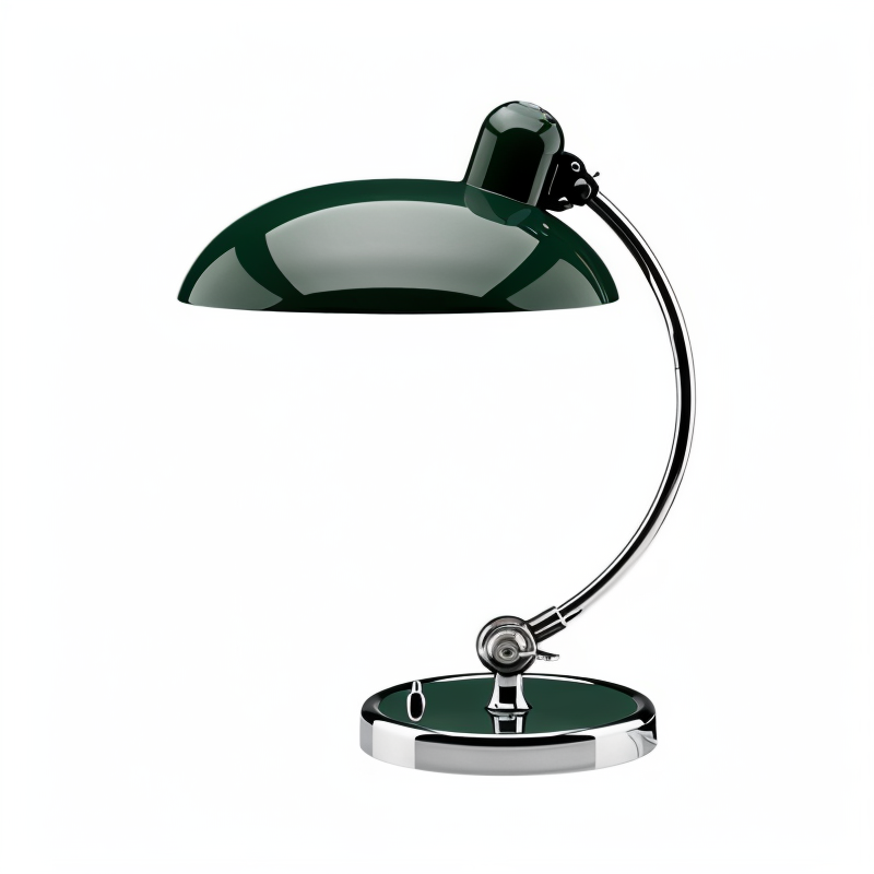 Adjustable Retro Desk Lamp – Metal Dome Shade, E27 1