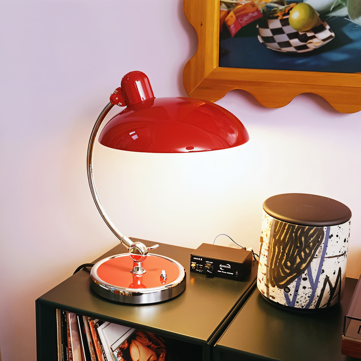 Adjustable Retro Desk Lamp – Metal Dome Shade, E27 6