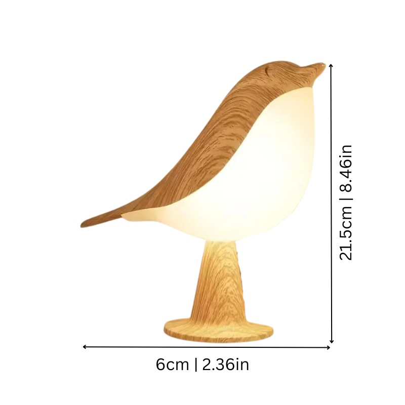 Bird Table Lamp with Aroma Diffuser – Cordless & Dimmable 2