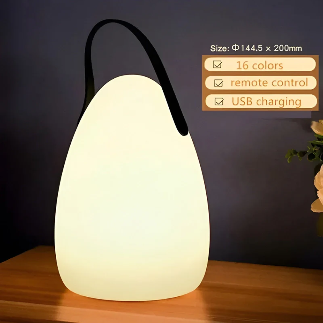 Waterproof Cordless Table Lamp – 16 Colours with Remote 10