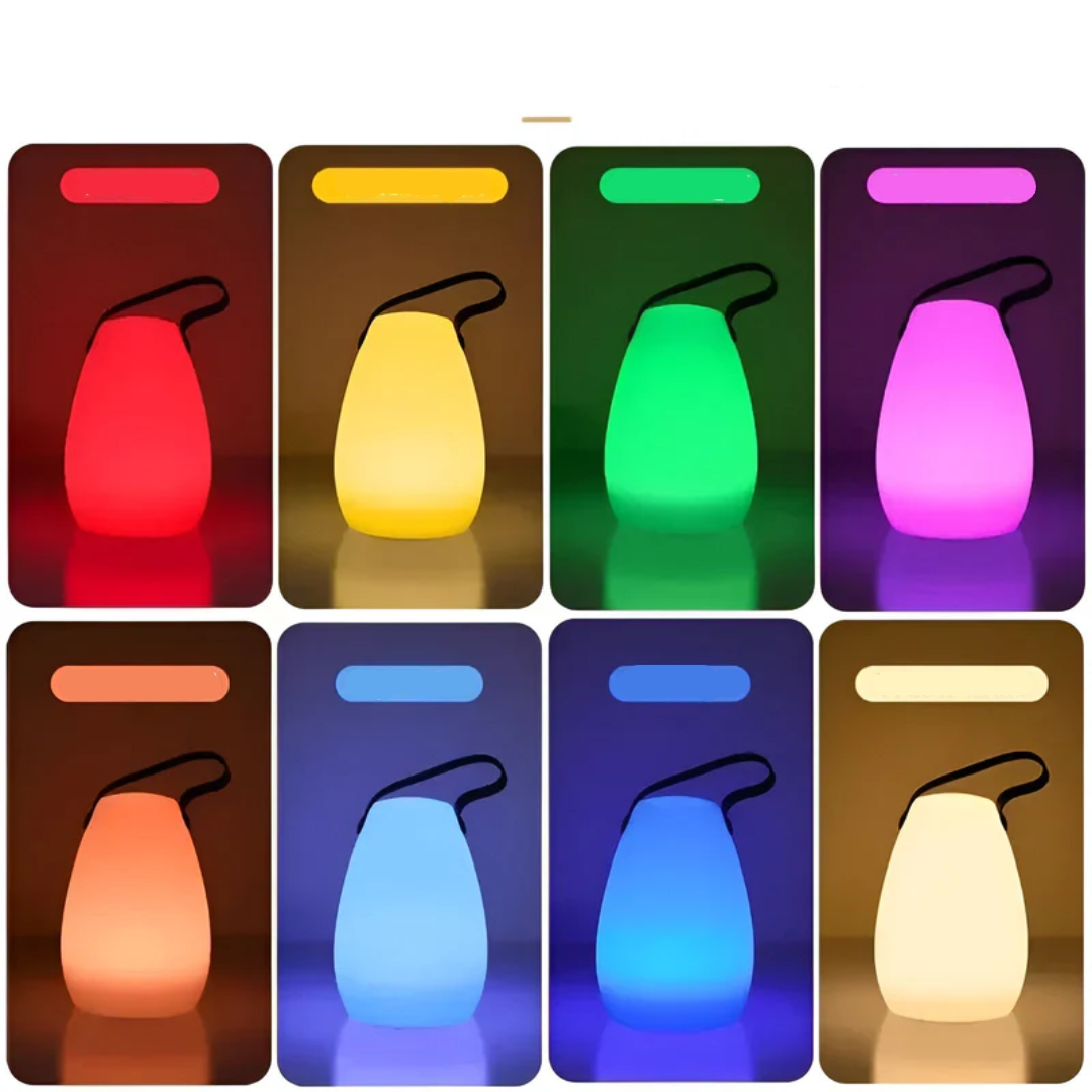 Waterproof Cordless Table Lamp – 16 Colours with Remote 1