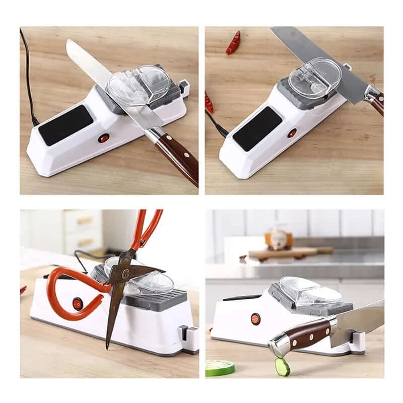 Electric Knife Sharpener – USB Rechargeable, Safe & Fast 2