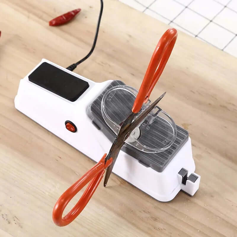 Electric Knife Sharpener – USB Rechargeable, Safe & Fast 4