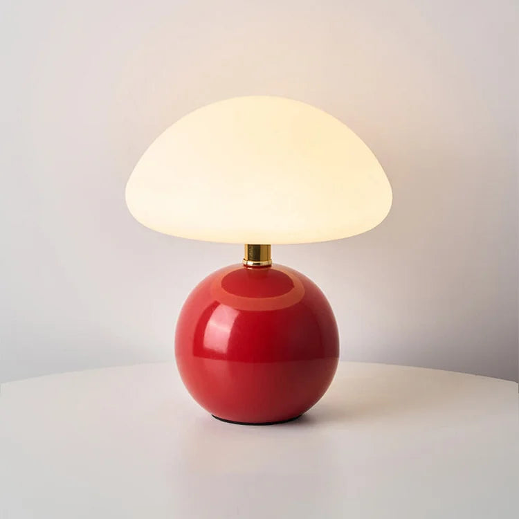 Ceramic Mushroom Table Lamp – Dimmable 3 Light Modes 10