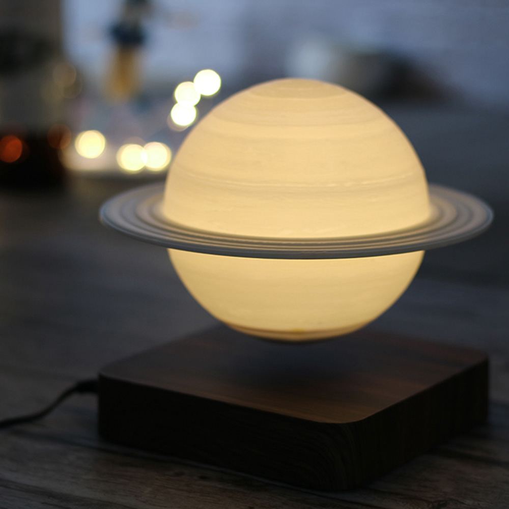 Levitating Planet Lamp – Floating Magnetic Night Light 2