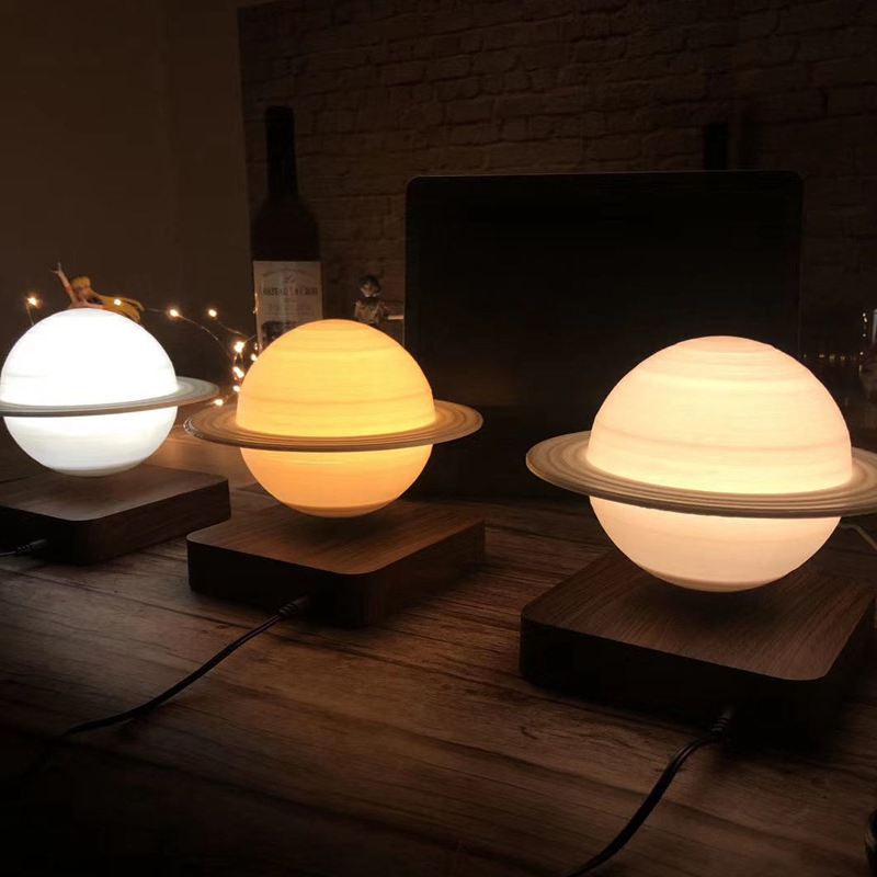 Levitating Planet Lamp – Floating Magnetic Night Light 4