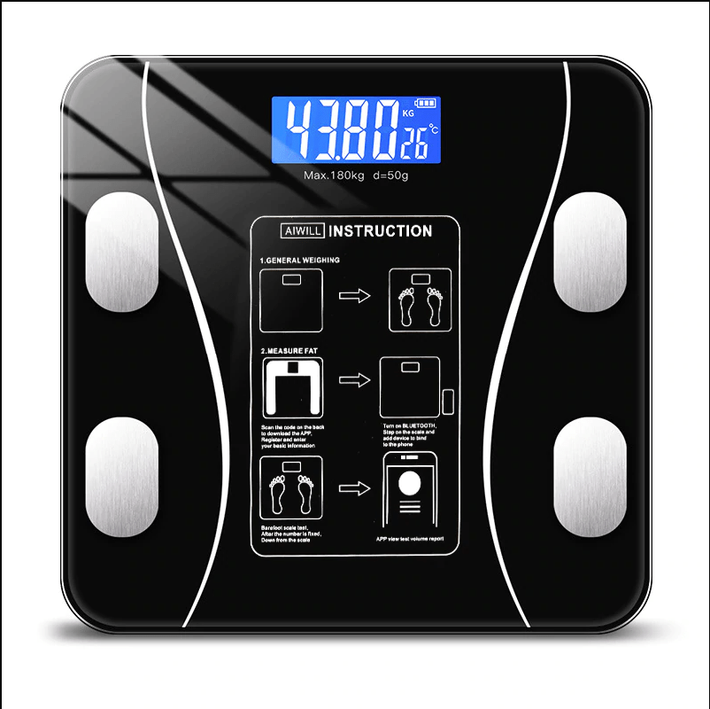 Smart Body Composition Scale with App and LED Display 1