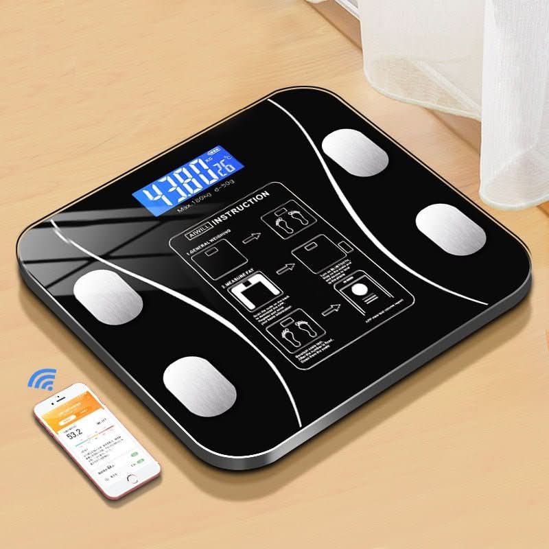 Smart Body Composition Scale with App and LED Display 3