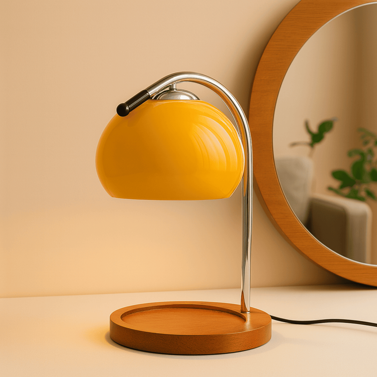 Candle Warmer Lamp Stained Glass Aroma Table Lamp with LED 2