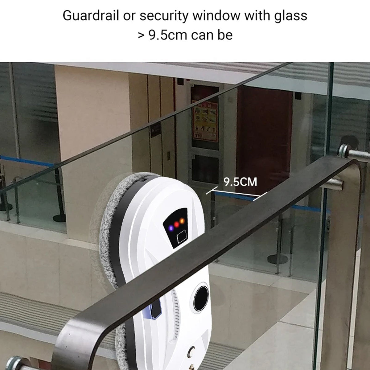 Window Cleaning Robot with Water Spray and Smart Control 10