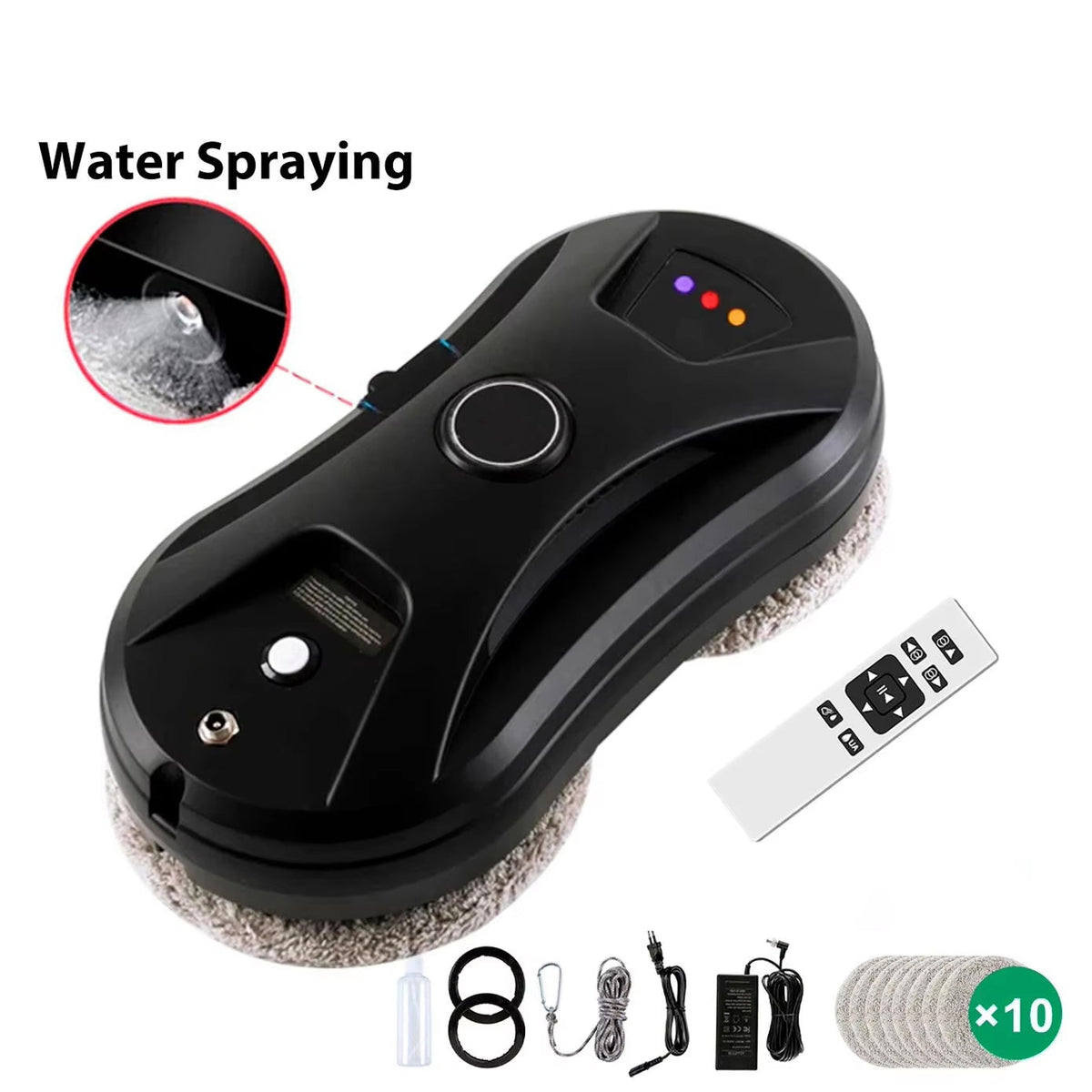 Window Cleaning Robot with Water Spray and Smart Control 2