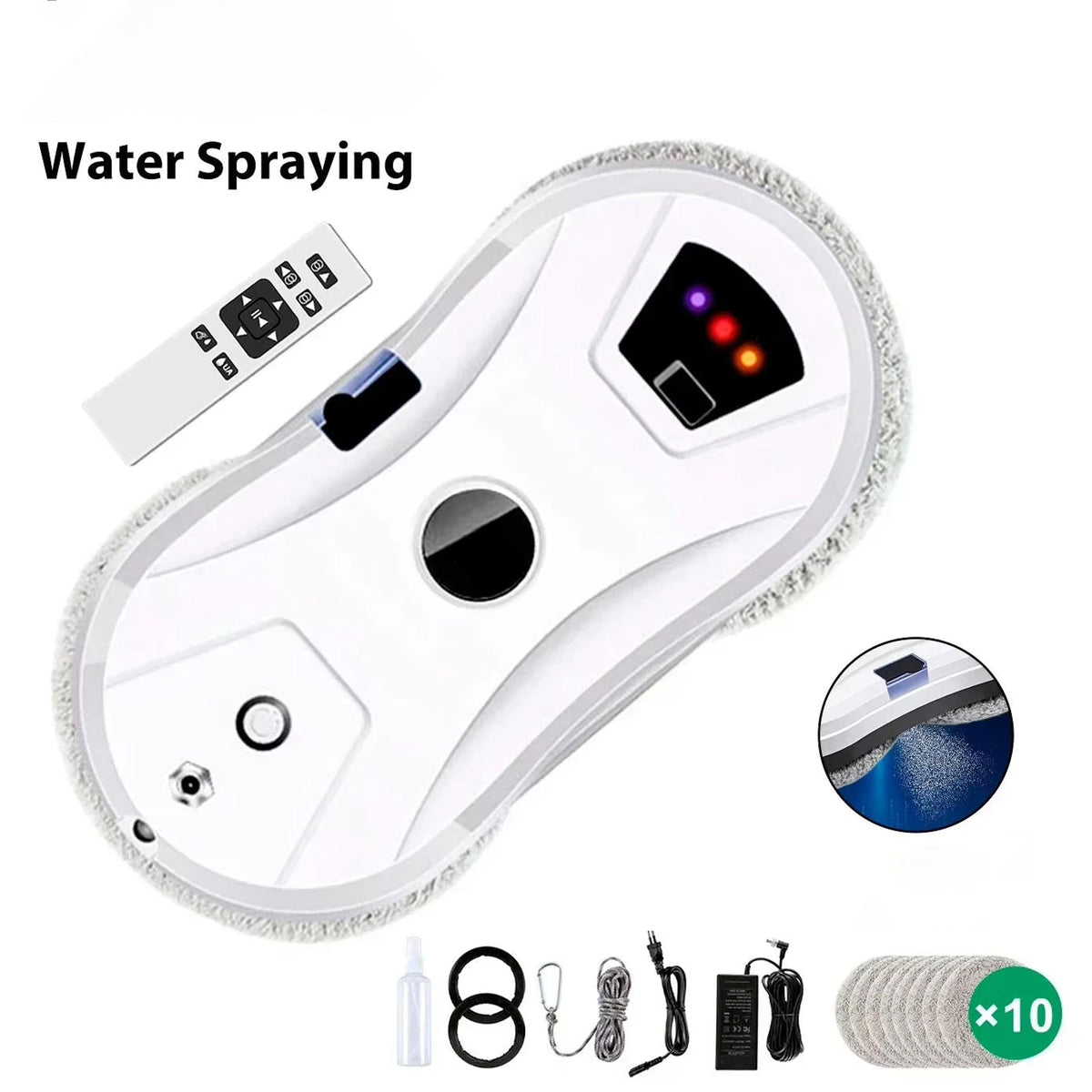 Window Cleaning Robot with Water Spray and Smart Control 3