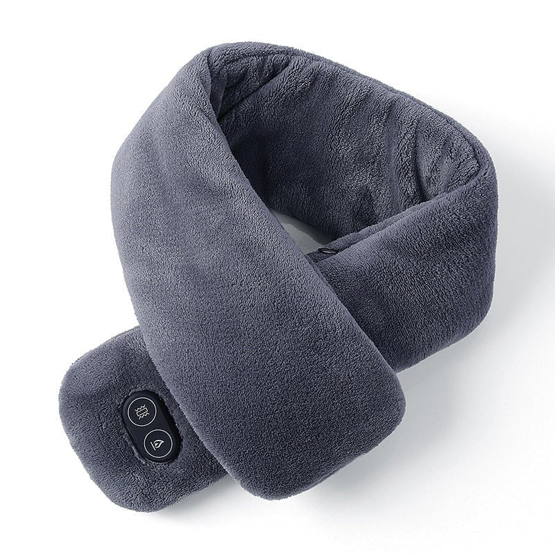Electric Heated Neck Wrap – Soft Fleece for Neck & Shoulders 1